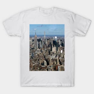 Aerial Manhattan View T-Shirt